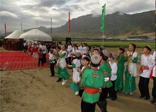 جشن ملی اسب ترکمنستان