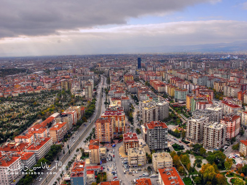 قونیه یکی از شهرهای گردشگر پذیر محبوب در ترکیه است.