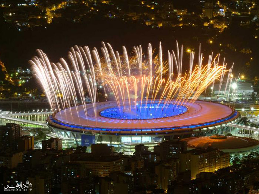 استادیوم ماراکانا در المپیک ریو 2016 هم میزبان برگزاری مراسم بود.