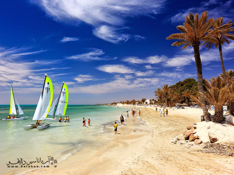 روزهای آفتابی در کنار سواحل تونس از خاطرتان نخواهد رفت.