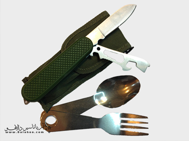 قاشق‌چنگال و چاقوی مسافرتی قابلیت شست و شو و استفاده چندباره را دارند.
