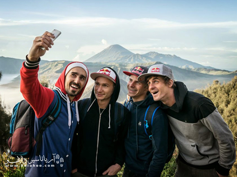 در سفر به اندونزی شما شانس دیدن قله برومو آن هم از نزدیک را خواهید داشت!