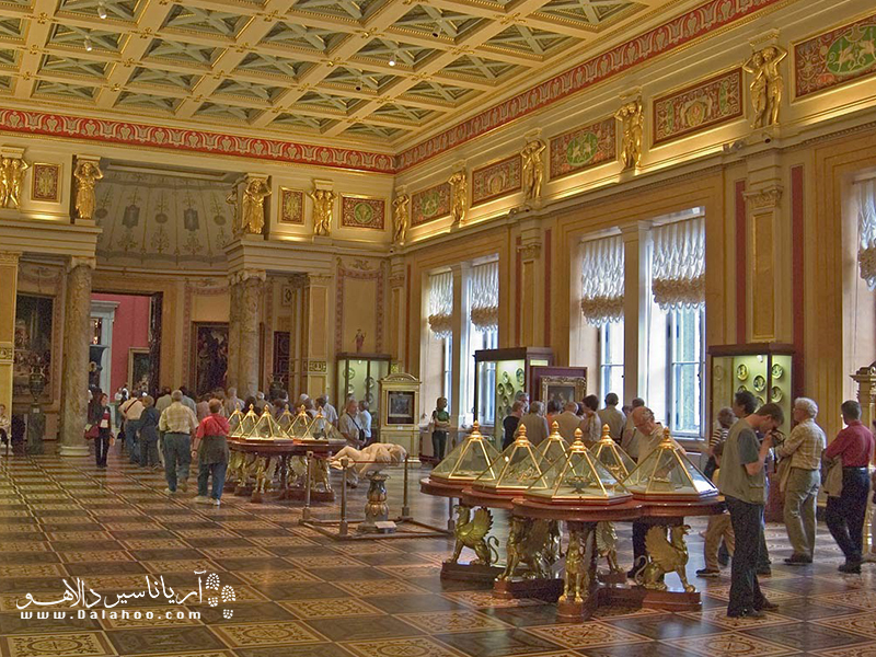 هرمیتاژ از قدیمی‌ترین و بزرگترین موزه‌های دنیاست.