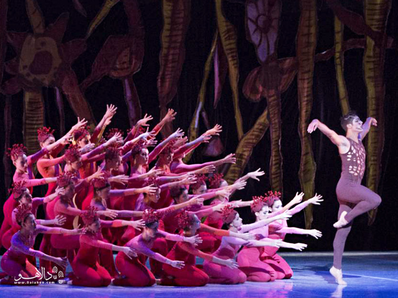 اجرای رقص باله کلاسیک و معاصر در فستیوال بین‌المللی باله هاوانا