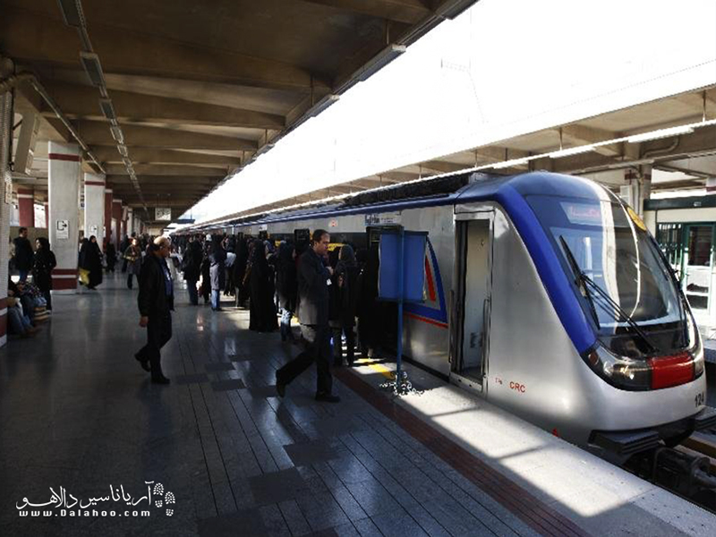مترو انتخابی ارزان برای رهایی از ترافیک در تهران.