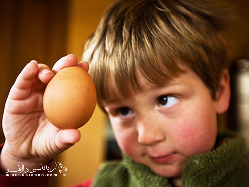 تخم مرغ خوردن در نیجریه.