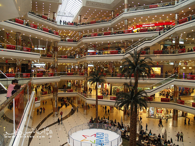 مراکز خرید در استانبول متنوع است.