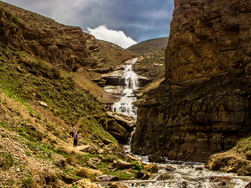 آبشار دریوک گوشه زیبایی از طبیعت.