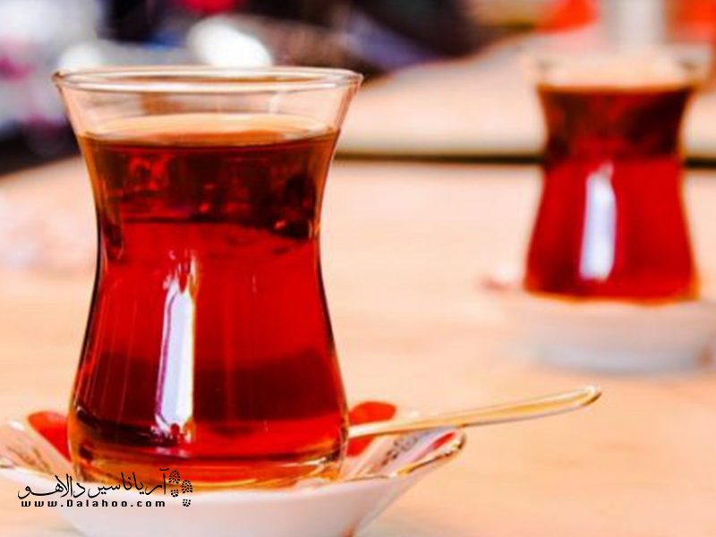 چای در میان ترک‌ها بسیار پرطرفدار است.