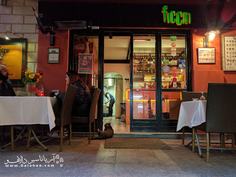 رستوران فیچین در خیابان استقلال واقع شده و این روزها به یکی از رستوران‌های پر تردد و معروف بی اغلو شهرت دارد. 
