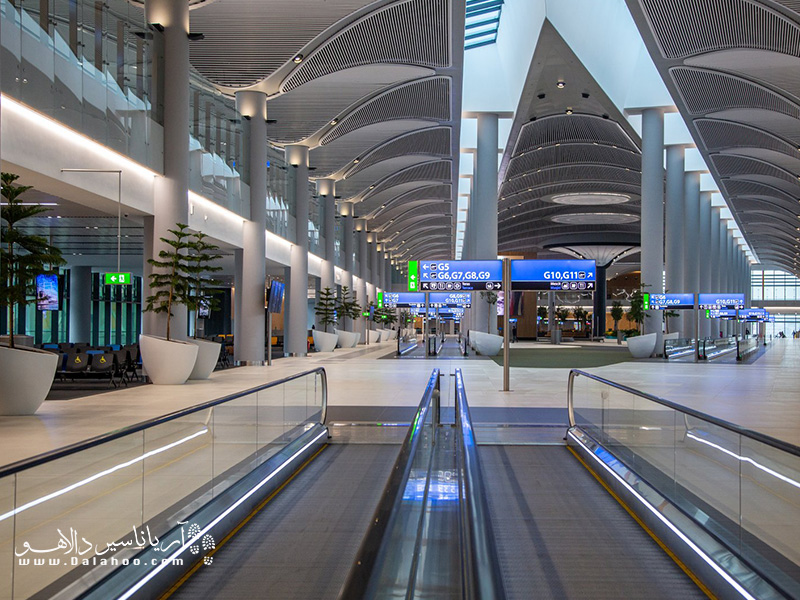 فرودگاه جدید استانبول در حال حاضر، پروازهای متعدد داخلی و بین‌المللی را پوشش می‌دهد. 