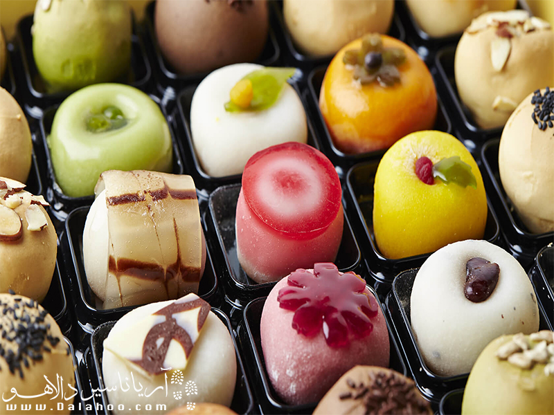 شیرینی نماگاشی از خاص‌ترین و زیباترین شیرینی‌های ژاپنی است