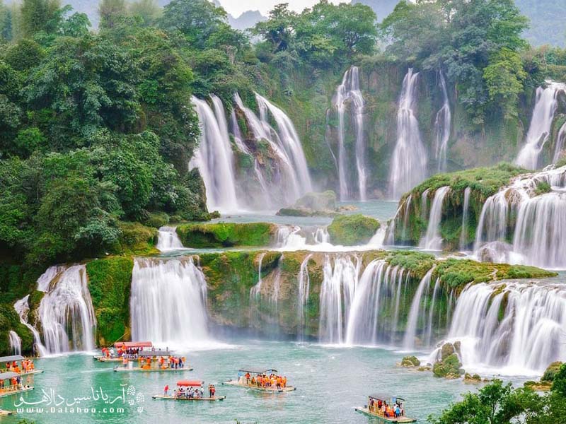 دیدن آبشارهایی به طول 30 متر را در ویتنام از دست ندهید