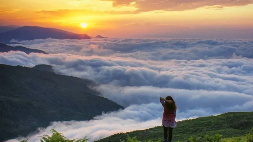 ییلاق فیلبند از جاهای خنک نزدیک تهران با اقیانوس ابر است