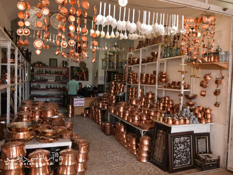 فروش ظروف مسی در کرمان.