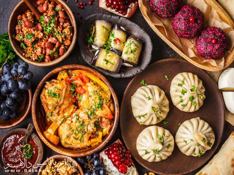 غذاهای محلی گرجستان معمولا در تفلیس گران‌ترند