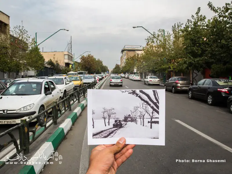دروازه شمیران یکی از دروازه‌های شمالی تهران، در گذشته و حال.