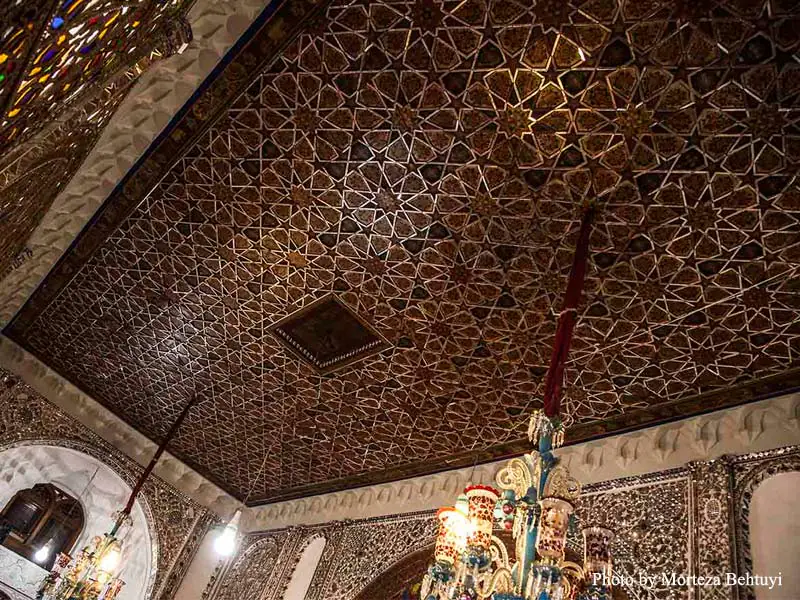 سقف حسینیه امینی‌ها
