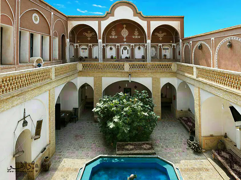 خانه محلی صادقی در کاشان.