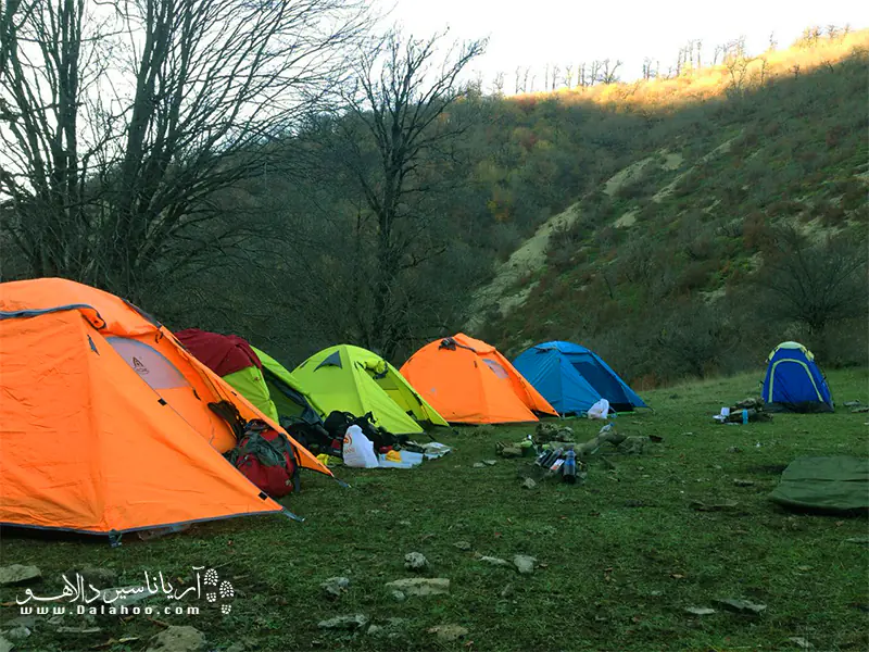 تجربه هیجان انگیز کمپ زدن در جنگل به یادماندنی خواهد بود.