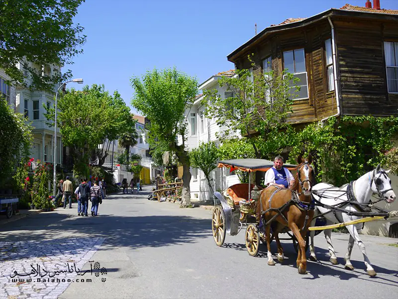 جزیره زیبای بیوک آدا.