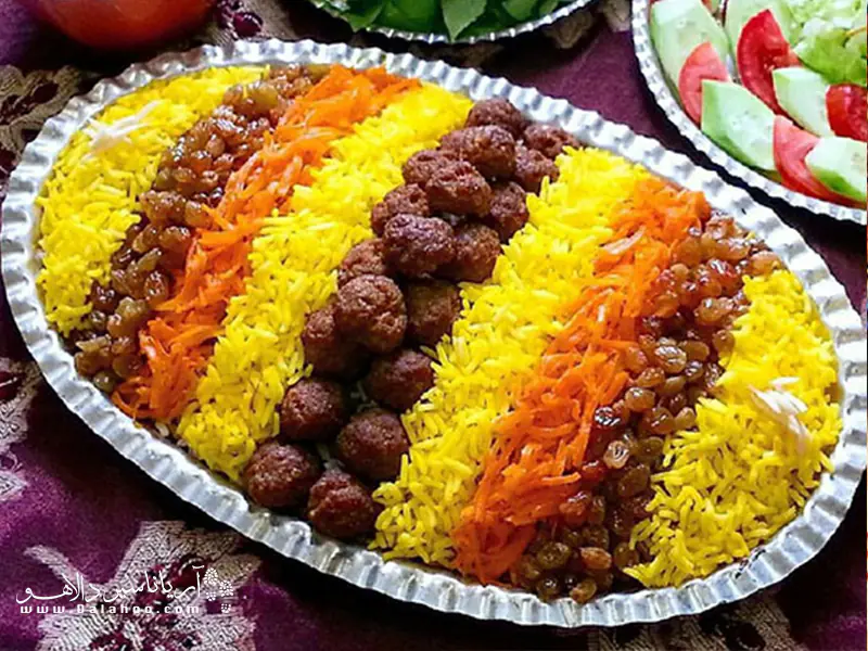 در سفر به استان خراسان ساطری پلو را امتحان کنید.