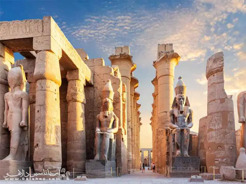 لوکسور از معابد مهم در تور مصر است
