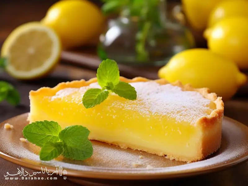تارت لیمو یک طعم عالی برای سفر به فرانسه است