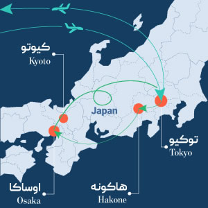 ژاپن نقشه