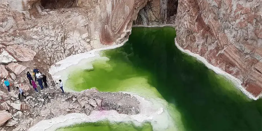 تپه‌‌های مریخی تا تونل نمکی