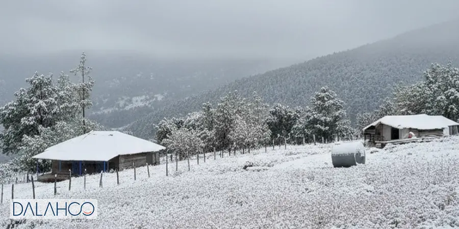 پیمایش زمستانه خلخال تا اسالم