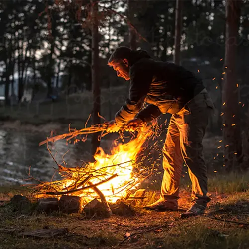چطور در طبیعت آتش روشن کنیم