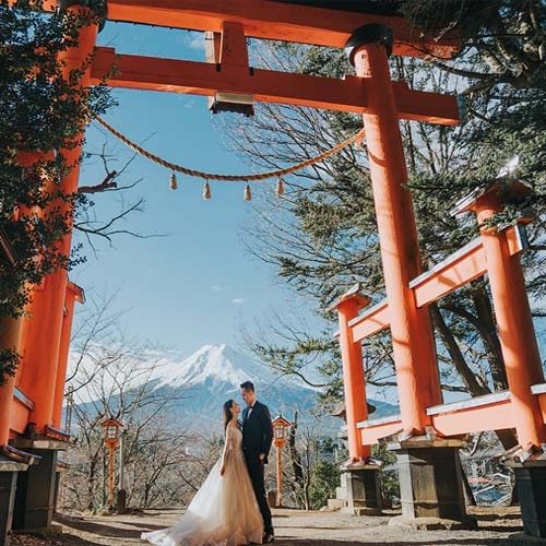 بهترین لوکیشن‌ها، برای عکاسی زوج‌ها در ژاپن